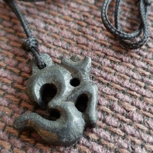 Necklace-"OM" Symbol on a string